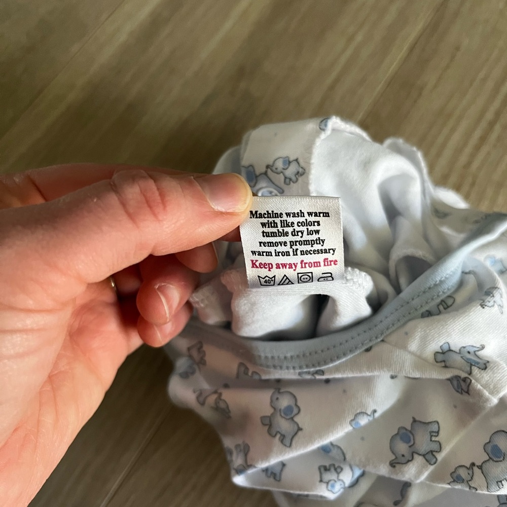 Magnolia Kids Pajama Sleep Sack with Blue Bears - Picture 5 of 8
